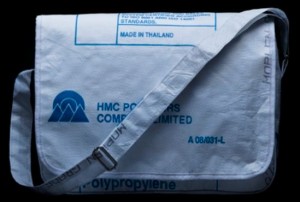 Upcycled Messenger Bag