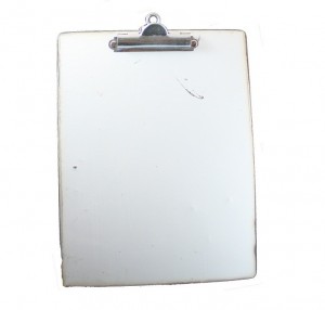 Upcycled Metal Clipboard - 2 Sizes