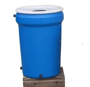 30 Gallon Rain Barrel - Blue
