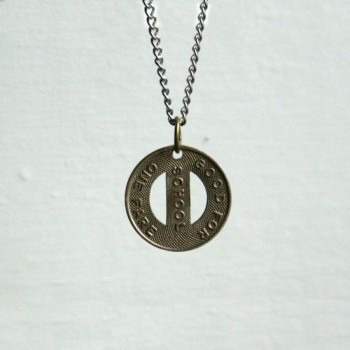 Lunch Token Necklace
