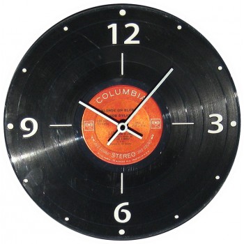 Vinyl Record Clock