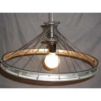 Spiraled Rim Hanging Light