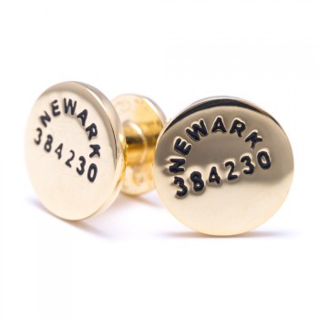 Brass Gun Shell Cuff Links