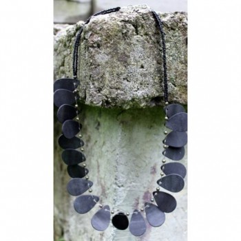 Tire Tube Drop Necklace