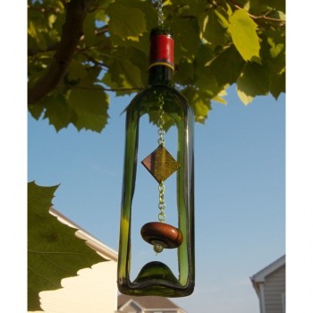 Wine Bottle Wind Chime