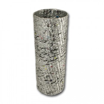Foil Cylinder Vase