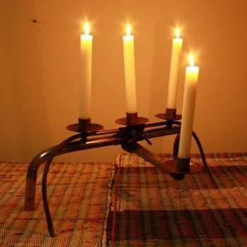 Bicycle Handlebar Candelabra #2