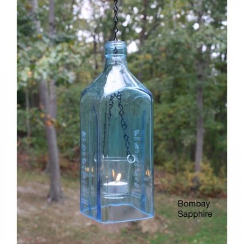 Large Liquor Bottle Chain Lantern