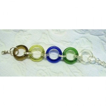 Wine Bottle Ring Bracelet