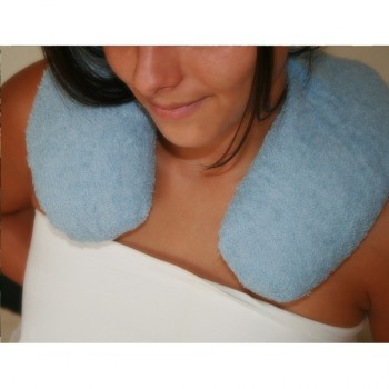 Denim and Cherry Pit Neck Hugger