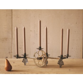 Bike Sprocket Candelabra
