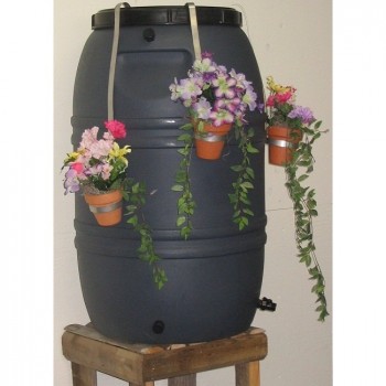 Rain Barrel Plant Hangers