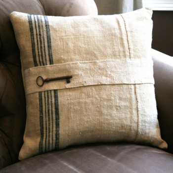Skeleton Key Pillow