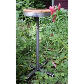 Barn Wood Bar Stool