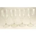Goblet - Cyan Clear (set of 4)