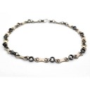 Bike Chain Plate Necklace