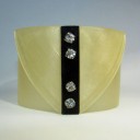 Art Deco Vinyl Record Bracelet