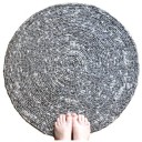 Upcycled Fabric Floor Rug