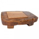 Large Rectangular Trivet w/ Hardwood Insert