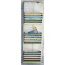 Reclaimed Wood Triple Letter Holder