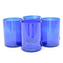 Skyy Vodka Blue Rocks Glasses Set