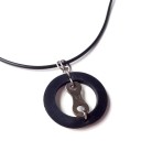 Chain Plate Wheel Necklace #1