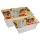 Set of 2 Rectangular Tin Planters