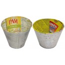 Set of 2 Round Tin Planters