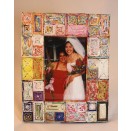 Patchwork Paper Frame - 4x6