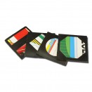 Metal and Tire Coasters