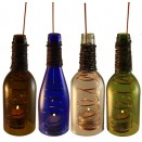 Wine Bottle Wire Lantern