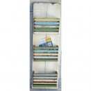 Reclaimed Wood Triple Letter Holder