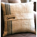 Grain Sack Skeleton Key Pillow