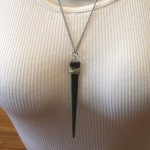 Square Nail Necklace