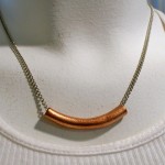 Copper Pipe Necklace
