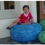 40" Stuffed Floor Cushion