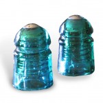 Insulator Salt and Pepper Shakers