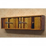 Longe Pallet Wood Coat Rack