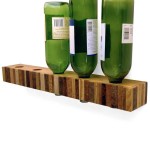 Pallet Wood Wall Wine Rack