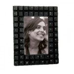Keyboard Picture Frame - black