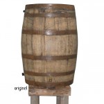 Oak Wooden Rain Barrel - Original 