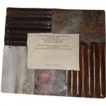 Patchwork Roof Tin Frame - 5x7