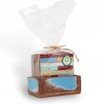 Square Wood Coasters with Box