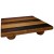 Wine Barrel Cutting Board with Cork Feet