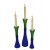 Wine Bottle Candle Holders - Set of 3