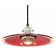 Large Traffic Light Pendant - Red