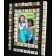 Keyboard Picture Frame - black & white