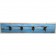 Reclaimed Wood Hook Bar - Blue