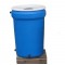 Blue 30 Gallon Rain Barrel