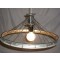 Spiraled Rim Hanging Light